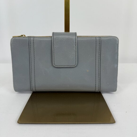 Fossil Ellis Multifunction Gray Leather Wallet - Picture 5 of 8